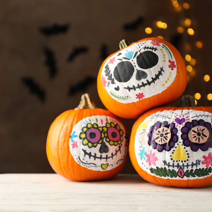 Funky Pumpkin Decorating