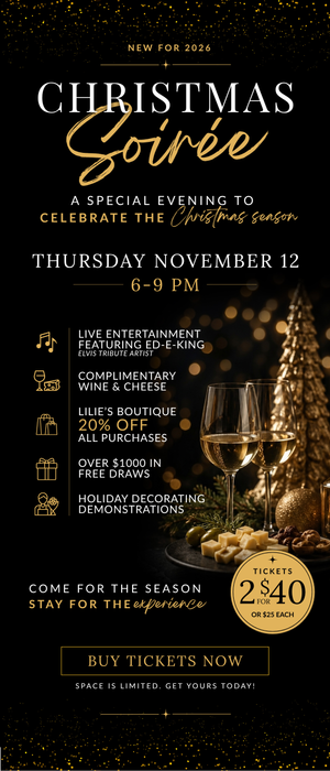 Christmas Soirée – Thursday, November 12